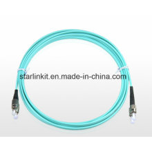 FC zu St Om3 / Om4 Multimode Modus Fiber Optic Patch Cord